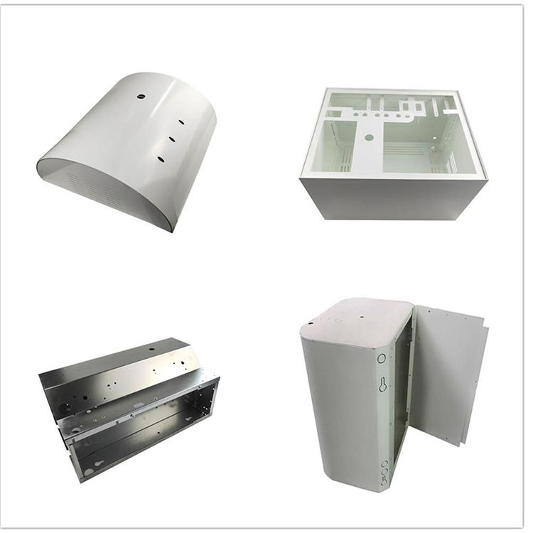 Custom bending stamping works enclosure box processing parts welding service stainless aluminium steel sheet metal fabri